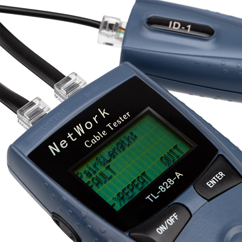 Тестер кабеля Rexant 828 RJ-45 (12-1009)