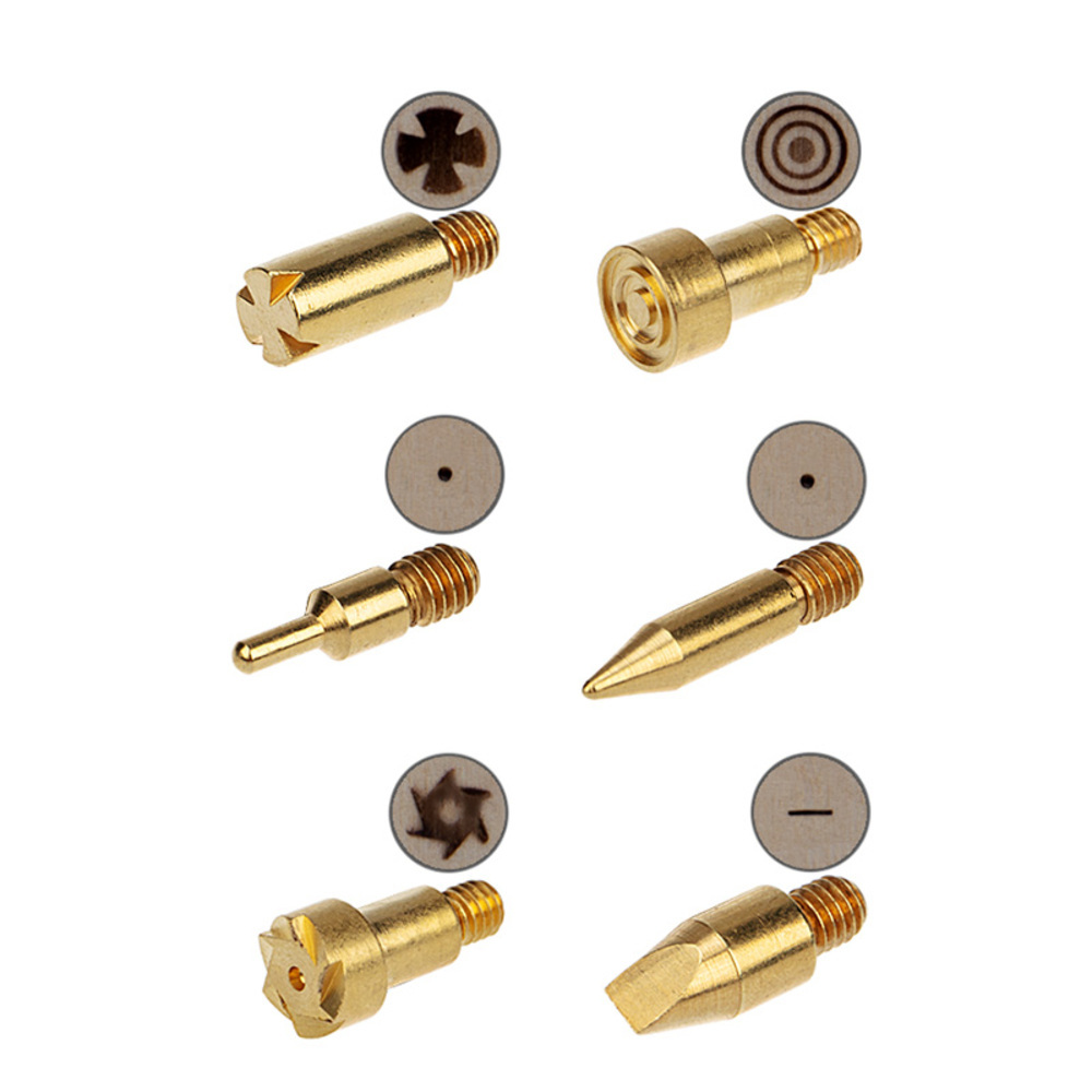 Выжигатель Rexant 30 Вт 230 В 7 насадок (12-0186)