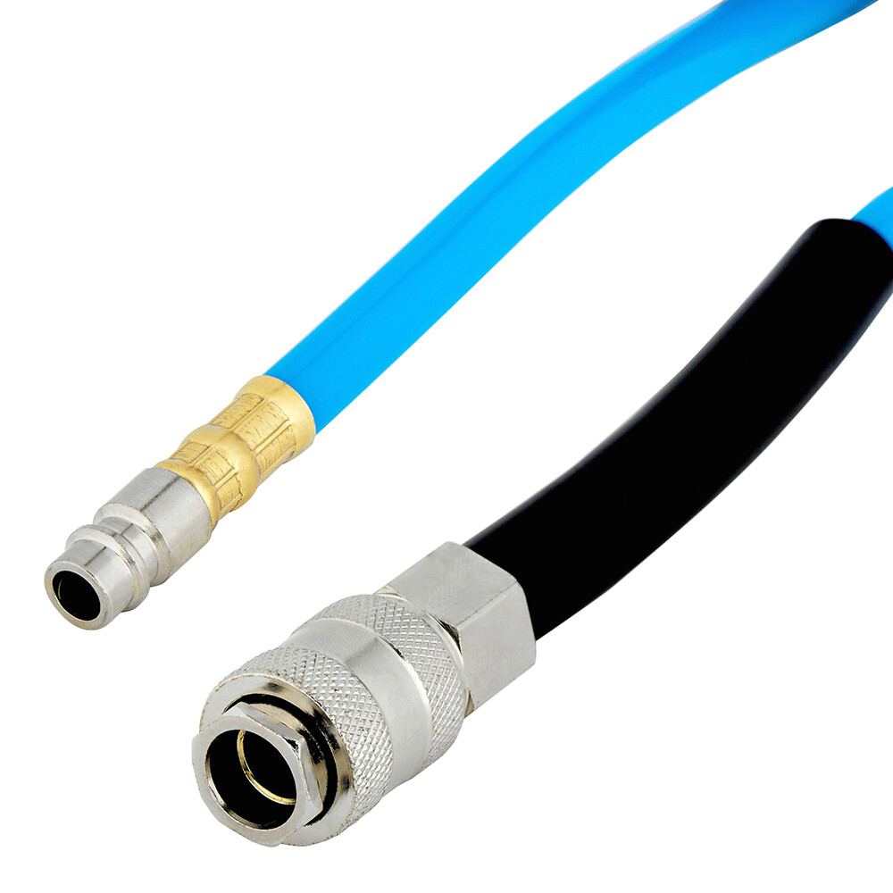 Шланг спиральный Fubag 1/4 20 м PU для компрессоров с фитингами (170307)