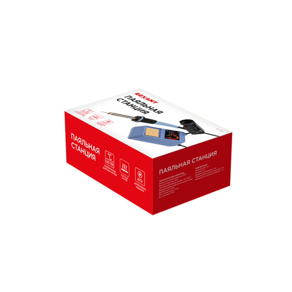 Паяльная станция Rexant R098 48 Вт 230 В 160-480 градусов (12-0151)