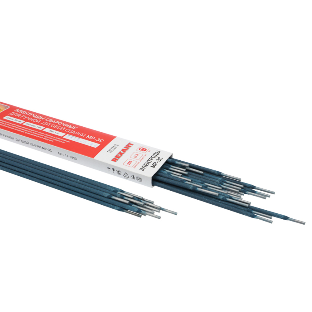 Сварочные электроды Rexant МР-3 d3 мм 1 кг (11-0950)