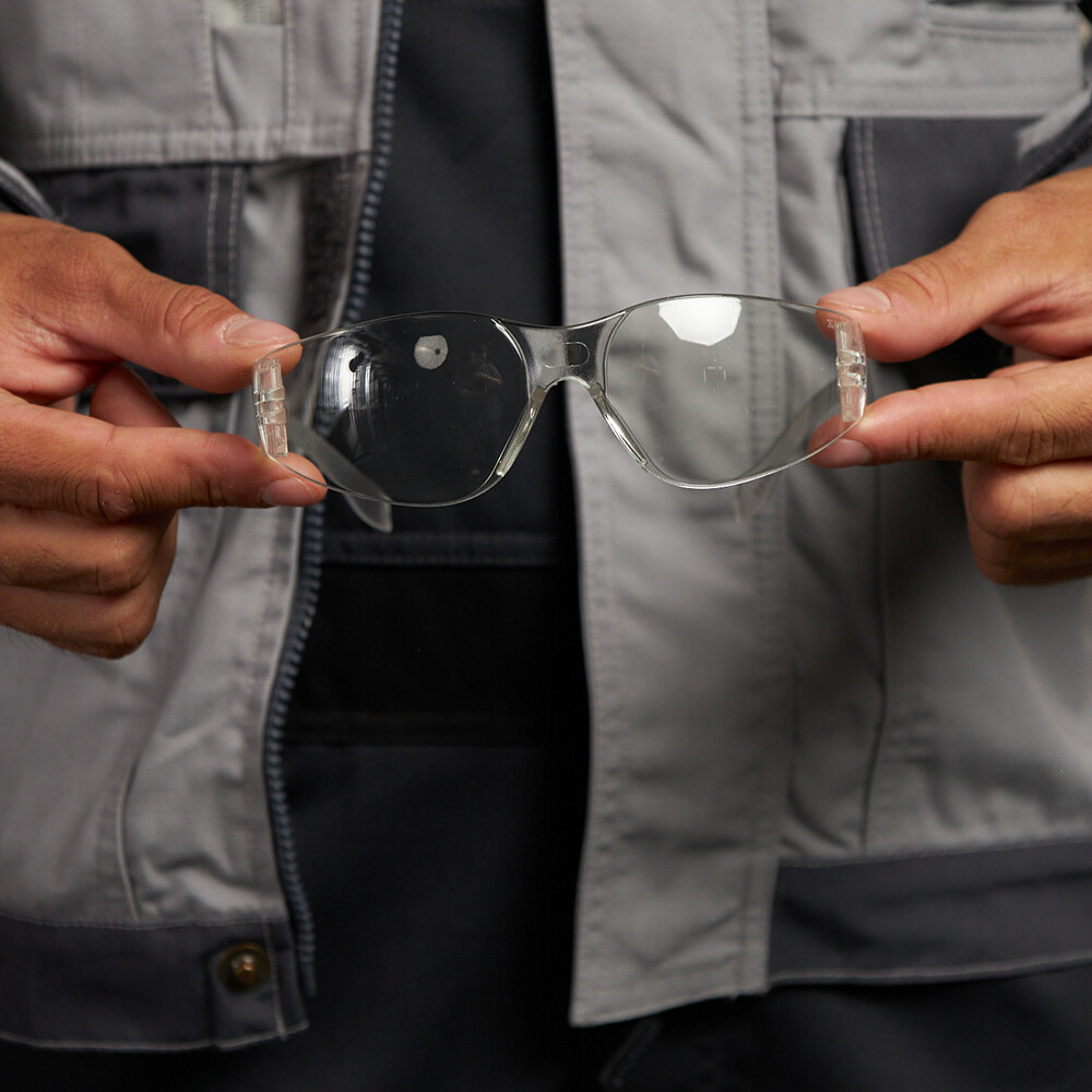 Очки защитные Delta Plus открытые с прозрачными линзами (BRAV2IN)