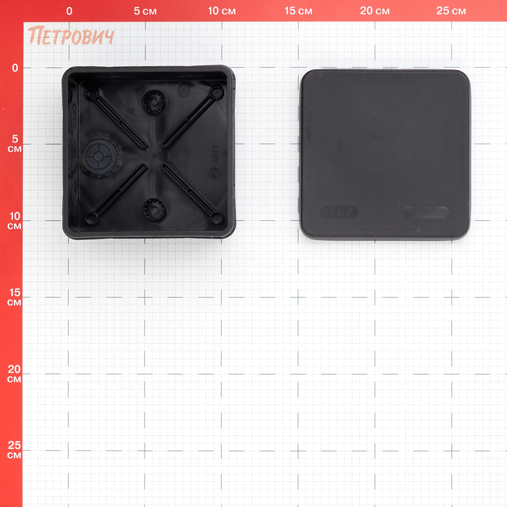 Коробка распределительная 100х100х50 мм IP67 Greenel (GE42455-05)