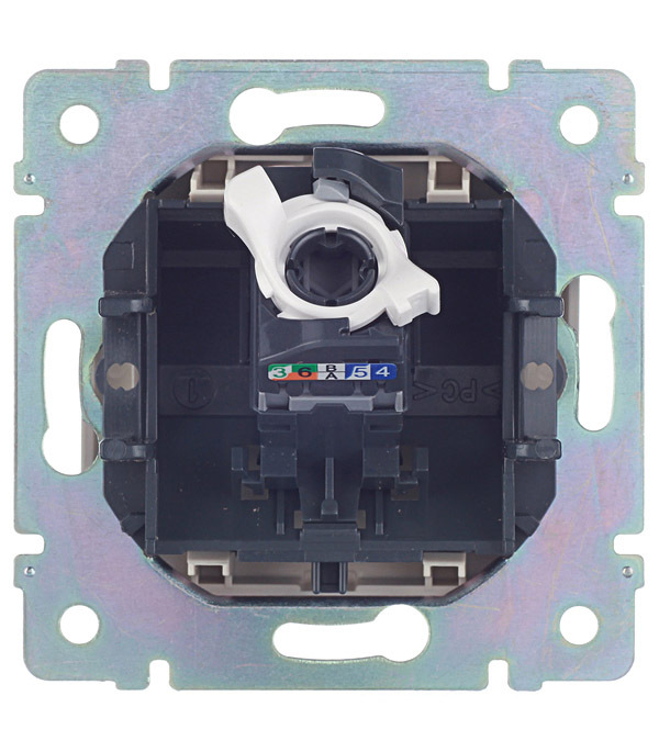Розетка компьютерная Legrand Valena встраиваемая слоновая кость RJ45 (695624)