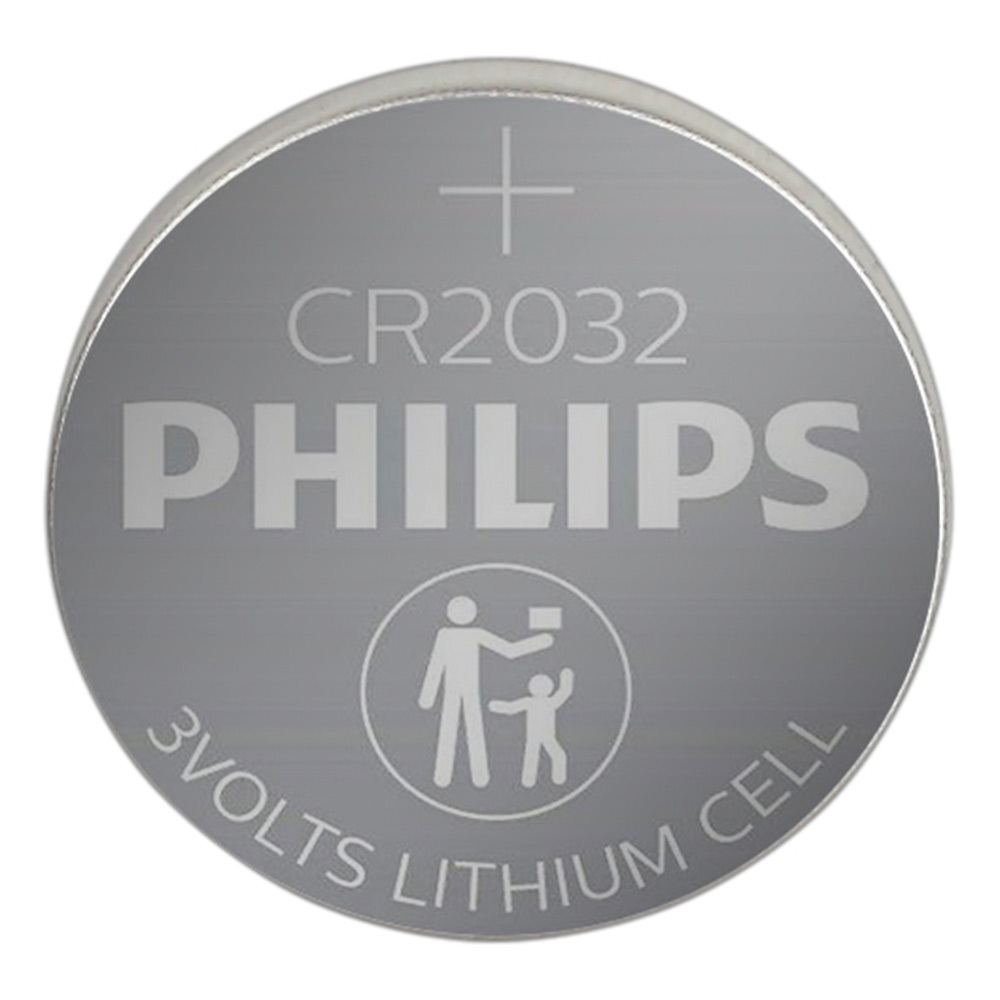 Батарейка Philips Lithium таблетка CR2032 3 В (2 шт.) (Б0062716)