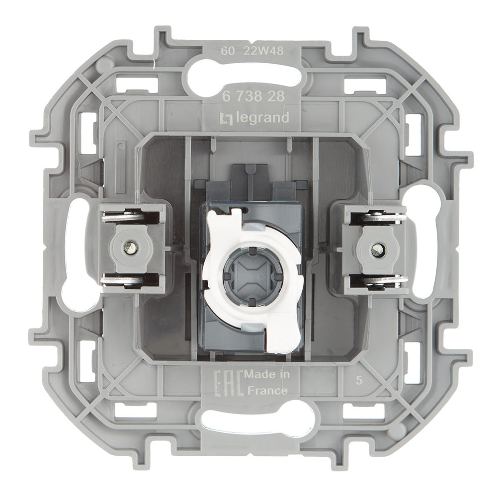 Розетка компьютерная Legrand Inspiria встраиваемая антрацит RJ45 (673828)