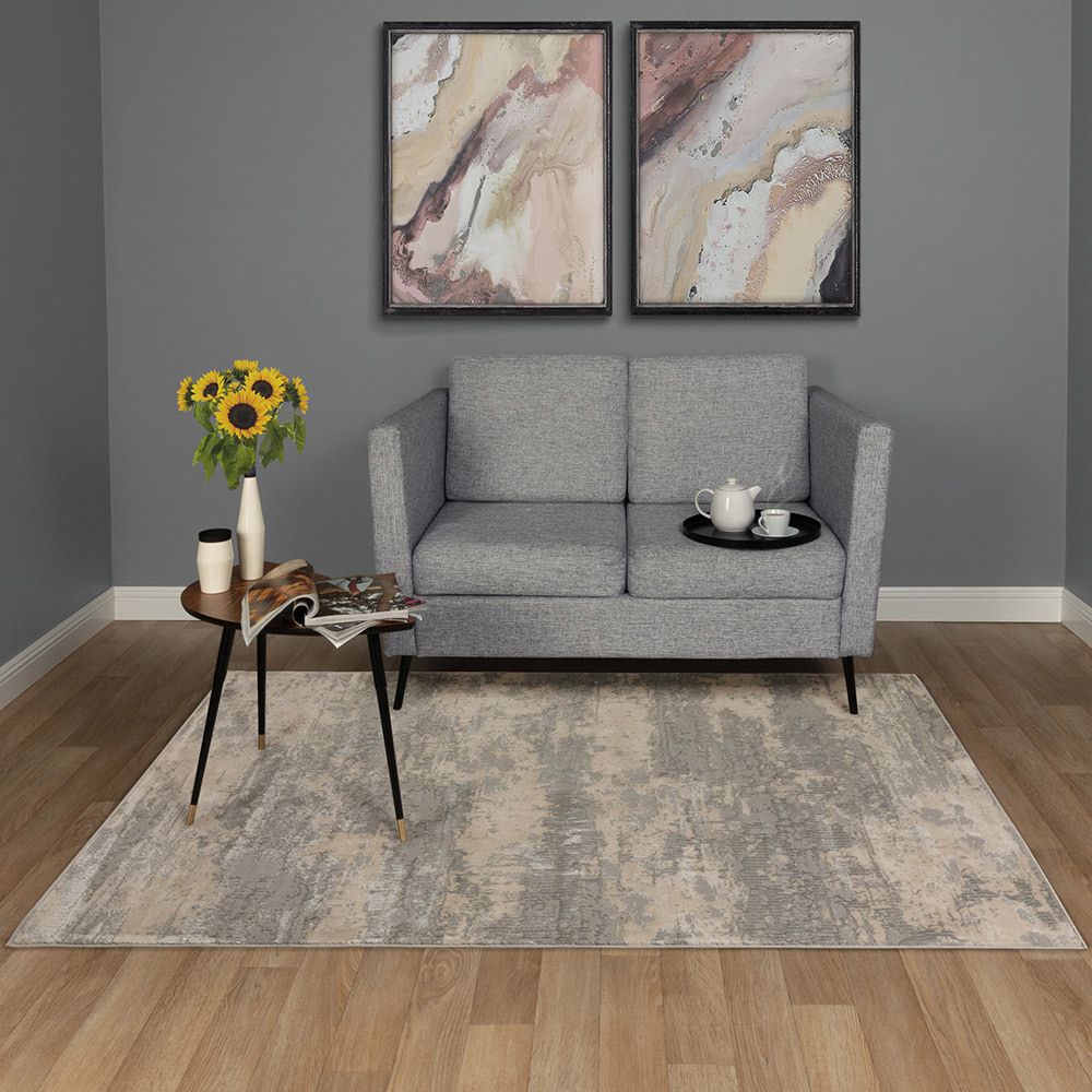 Ковер 0,8х1,5 м прямоугольный Lion бежевый