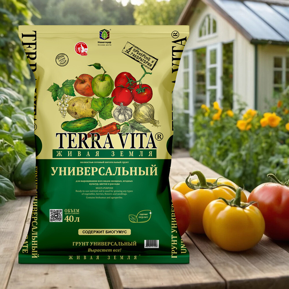 Почвогрунт Terra Vita универсальный 40 л