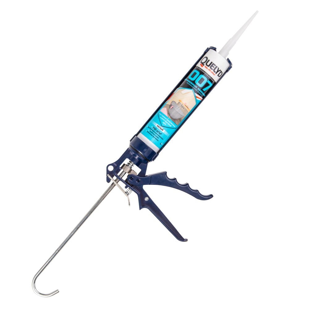 Клей-герметик гибридный Quelyd 007 для влажных помещений белый 280 мл