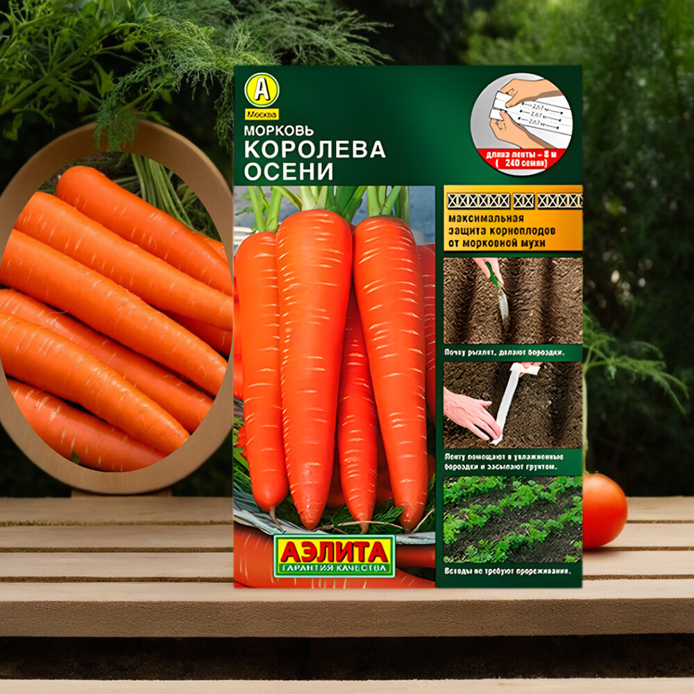 Морковь Королева осени Аэлита 4 г