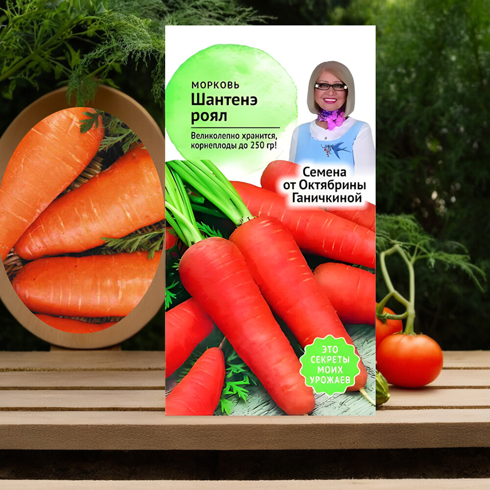 Морковь Шантенэ Роял От Октябрины Ганичкиной 2 г