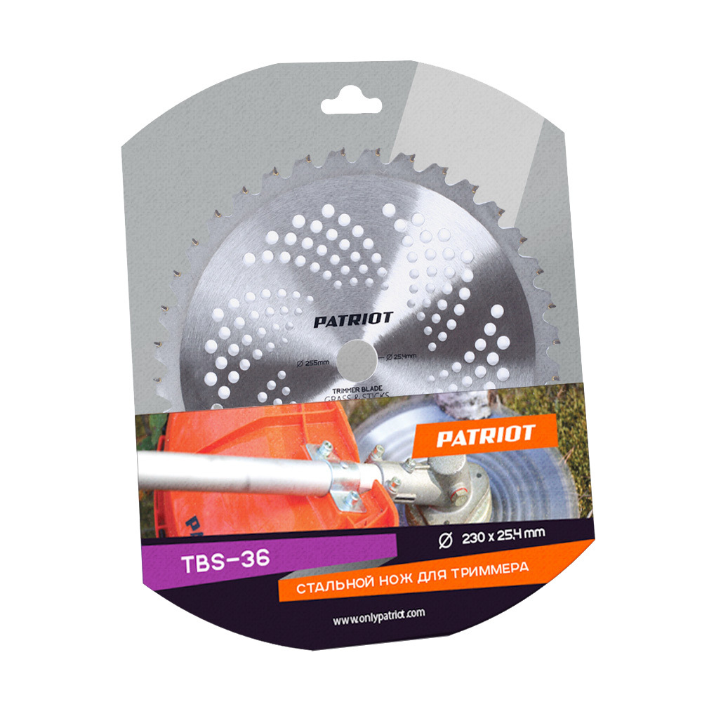 Нож для триммера Patriot TBM-36 36 зубьев (809115221)