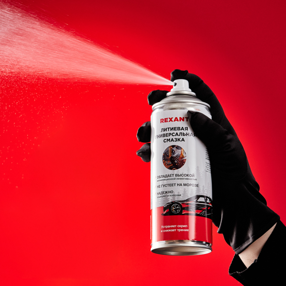 Смазка литиевая для резиновых уплотнителей 520 мл аэрозоль Rexant