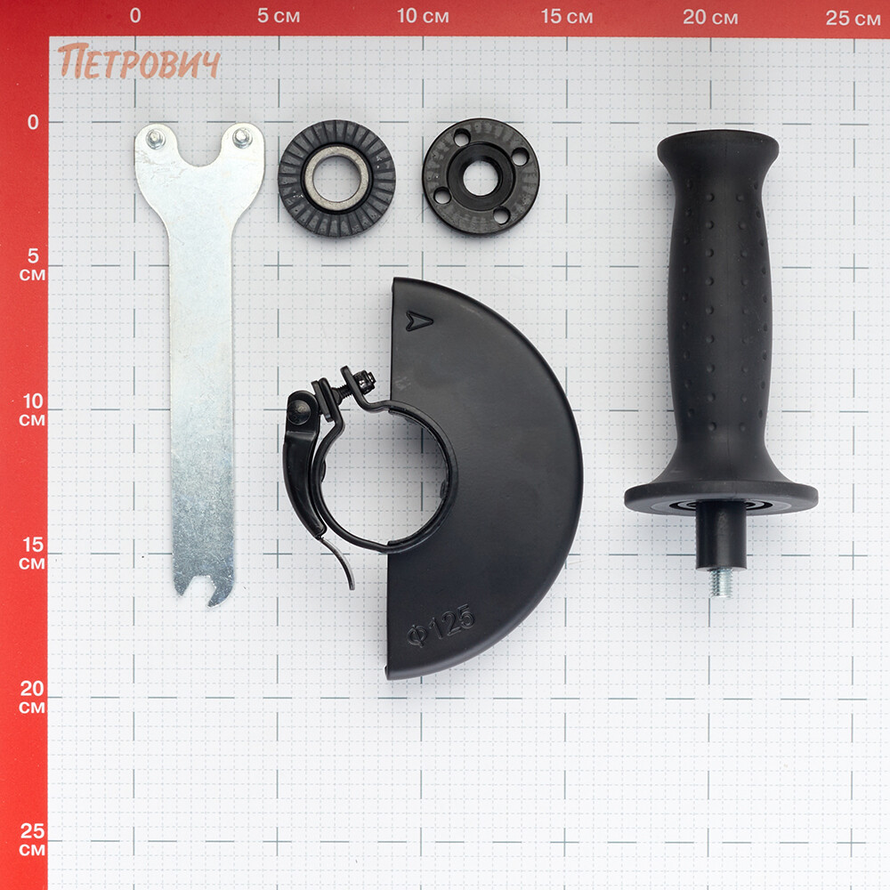 Шлифмашина угловая аккумуляторная КМ АТОМ 18 В d125 мм без АКБ и ЗУ (СAG-182/125BL)