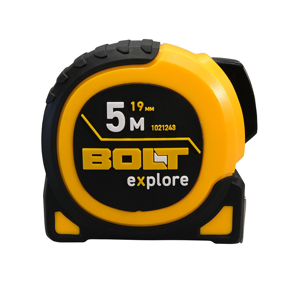 Рулетка Bolt eXplore с автостопом магнитная 5 м x 19 мм