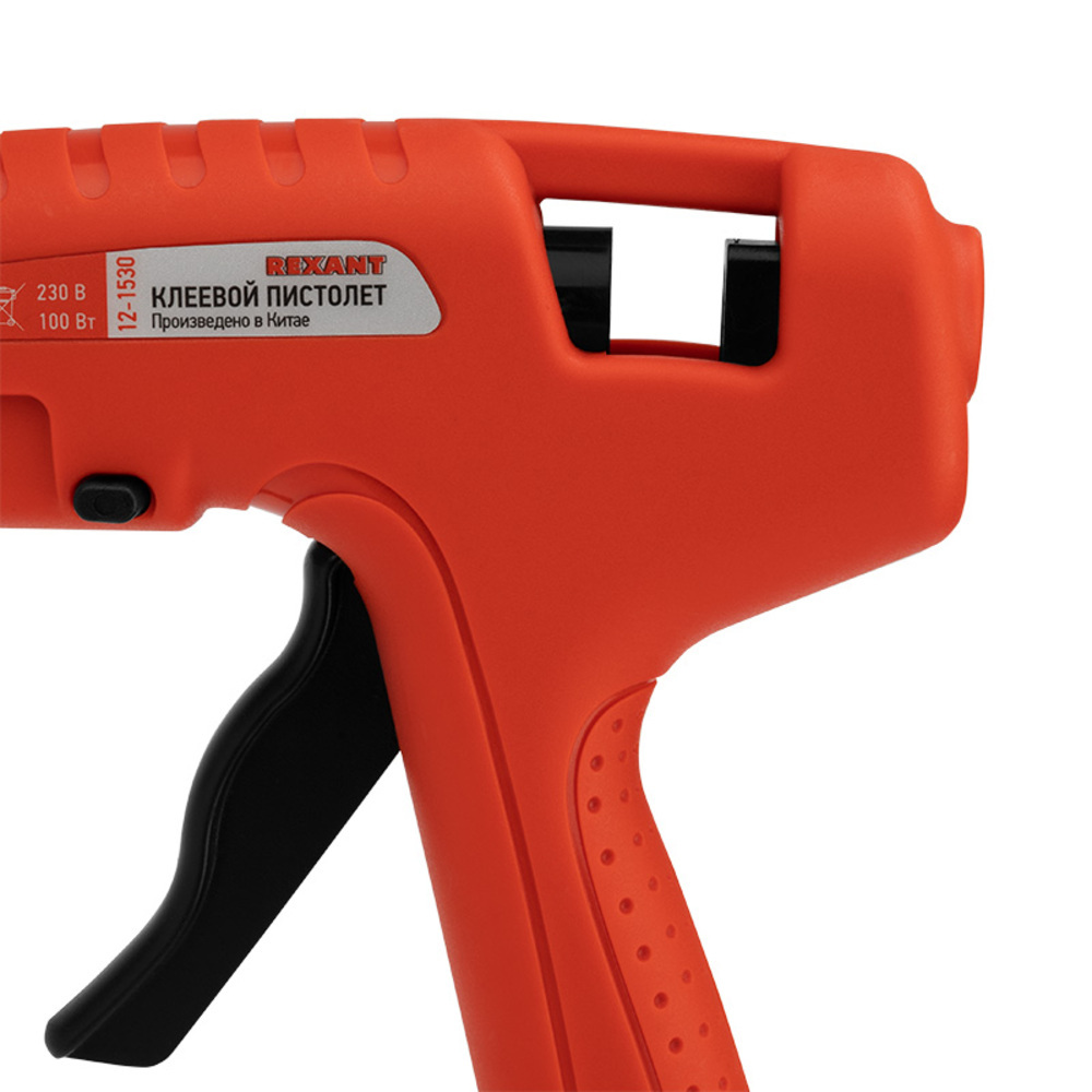 Пистолет клеевой электрический Rexant Эксперт 100 Вт (12-1530)