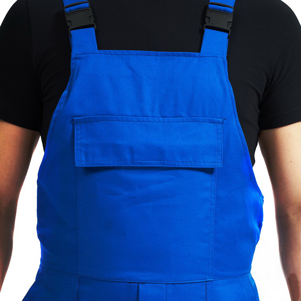 Полукомбинезон рабочий Бригадир 48-50 рост 170-176 см васильковый