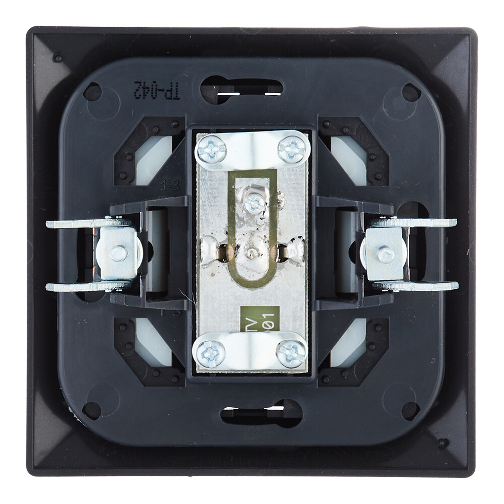 Розетка телефонная Svet Стиль встраиваемая графит RJ11 (EV 0365-3111)