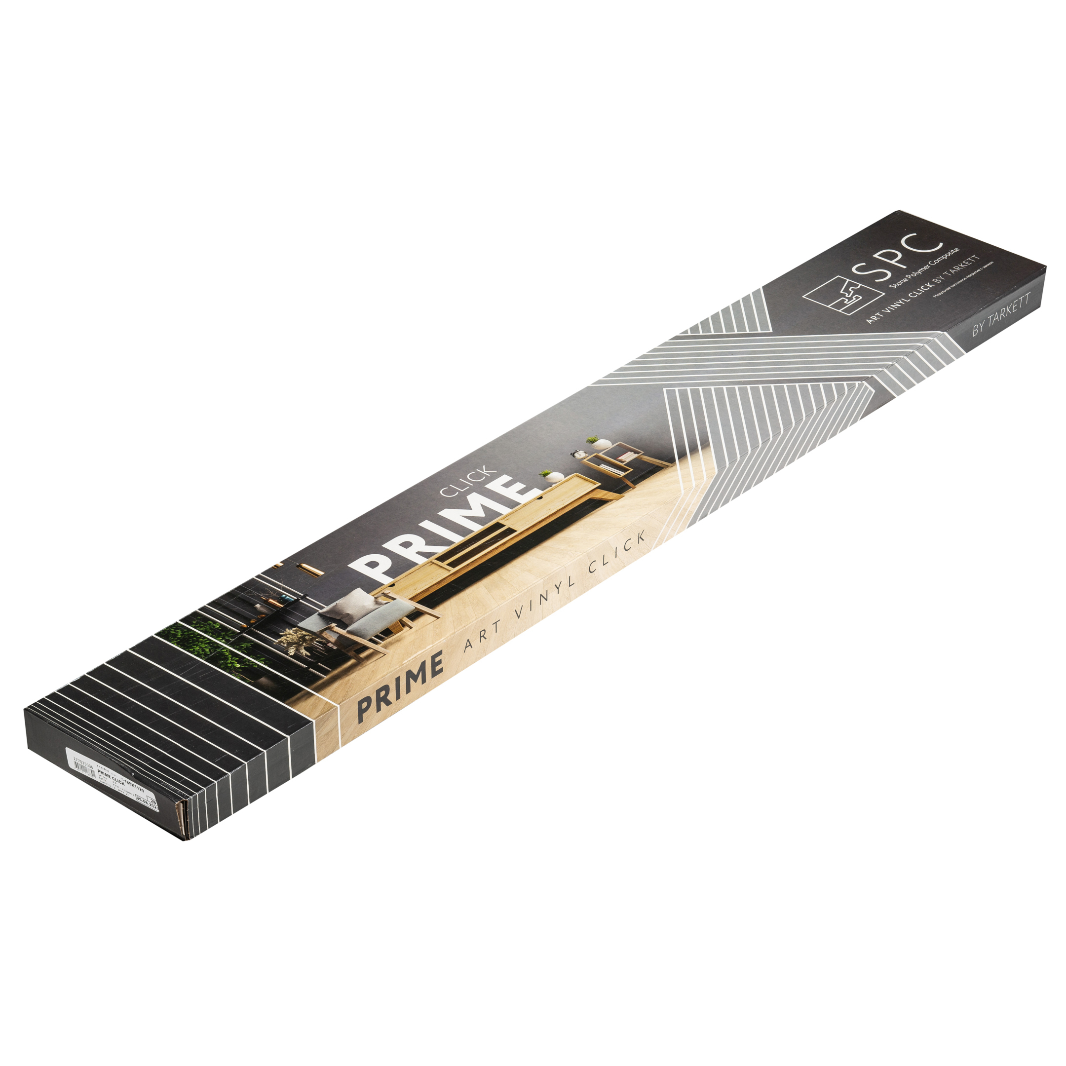 Плитка кварцвиниловая Tarkett Prime Click Snowy Grey замковая 1,893 кв.м 3,85 мм с фаской
