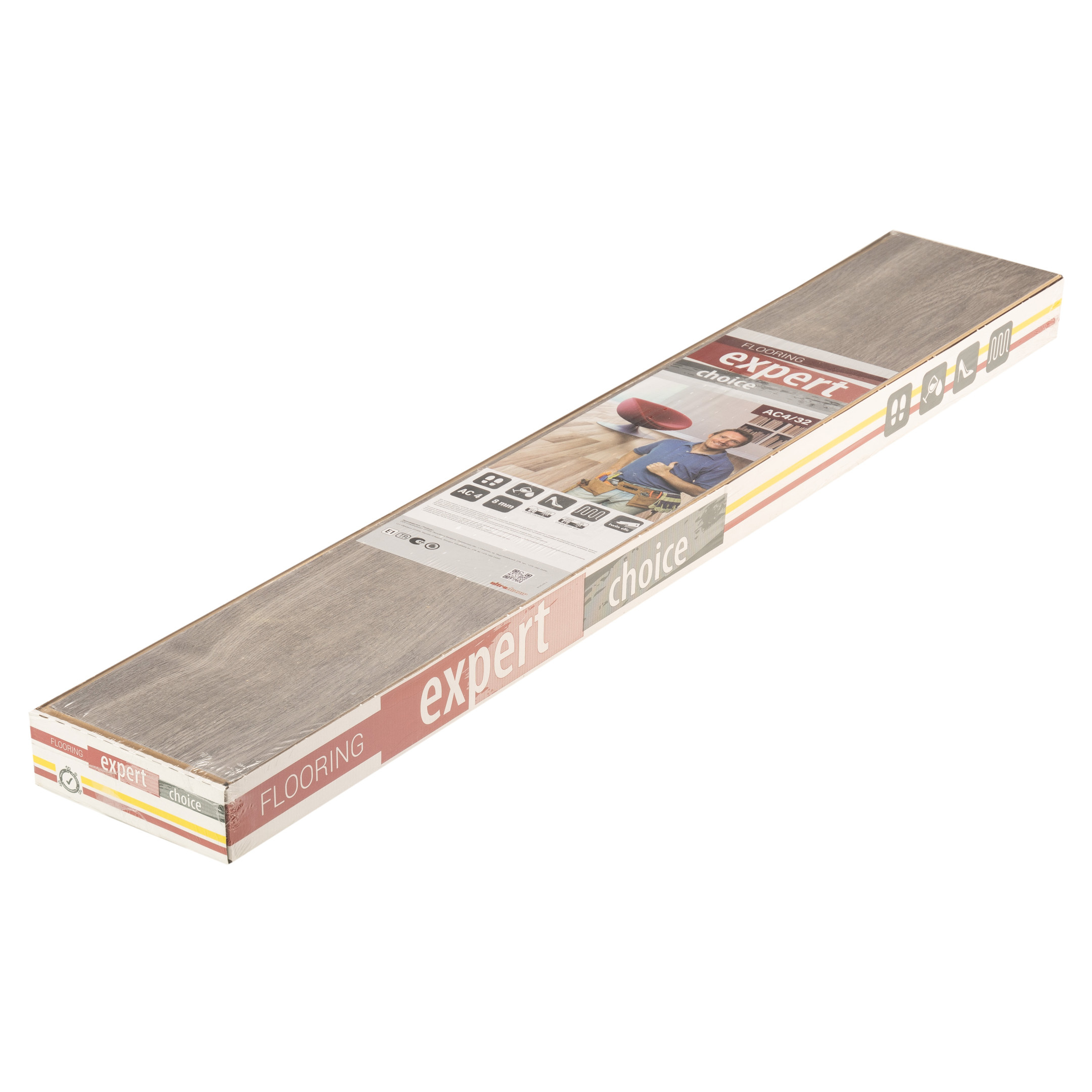 Ламинат 32 класс Ultradecor Expert Choice дуб торнадо 2,221 кв.м 8 мм