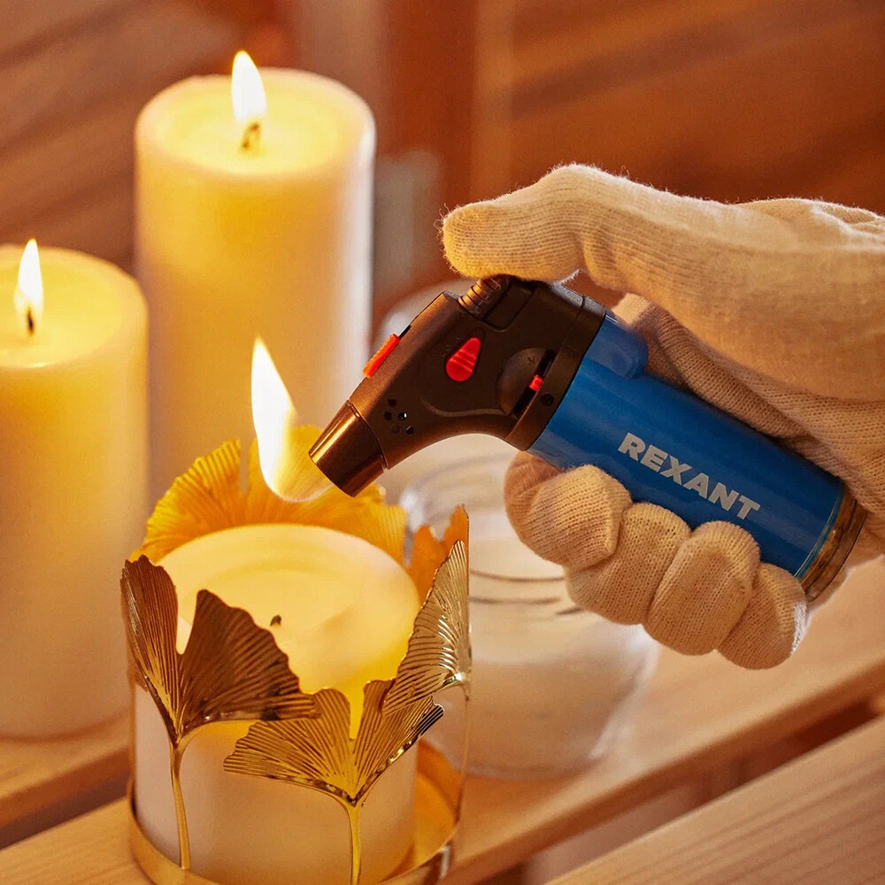Зажигалка турбо Rexant GT-11 заправляемая