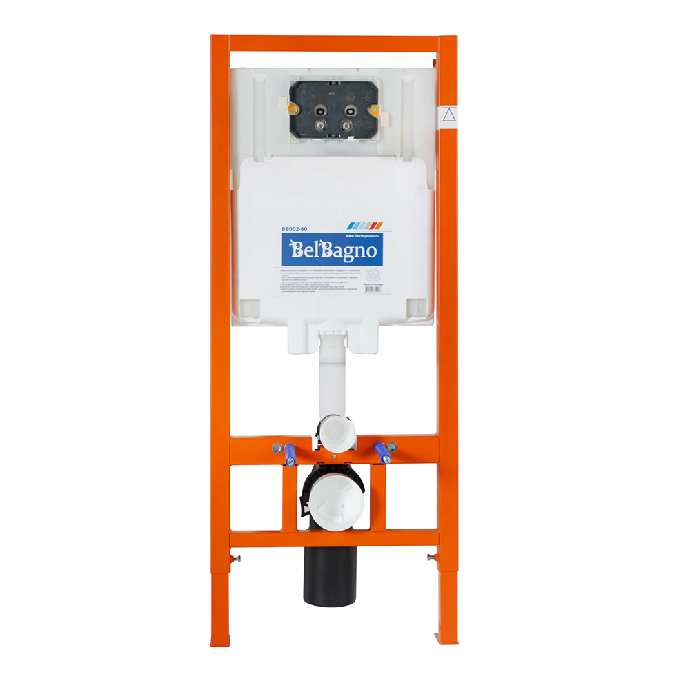 Инсталляция BelBagno 80 для подвесного унитаза без кнопки (BB002-80)