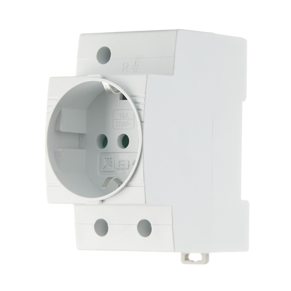 Розетка щитовая модульная EKF PROxima РДЕ-47 (mdse-47-pro) 230 В 16 А 1P+N+PE