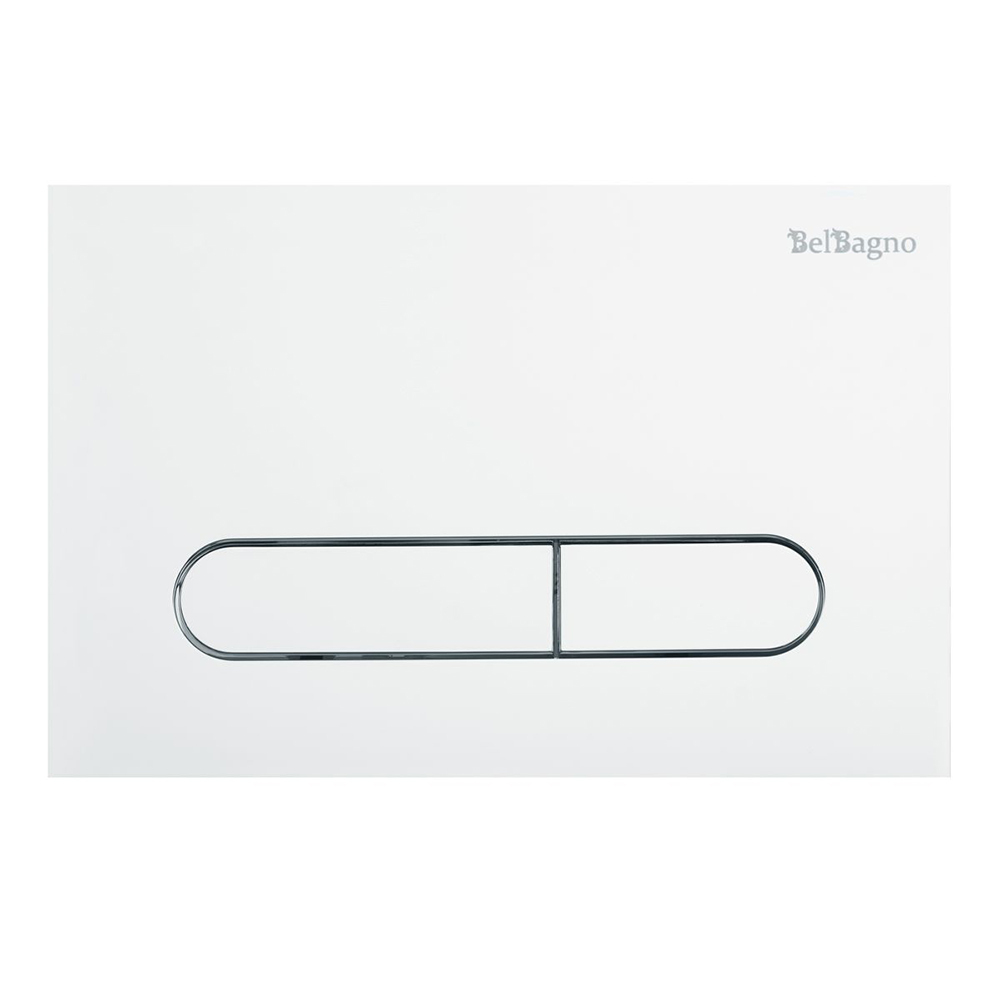 Клавиша смыва для инсталляций BelBagno Prospero белая (BB004-PR-BIANCO)