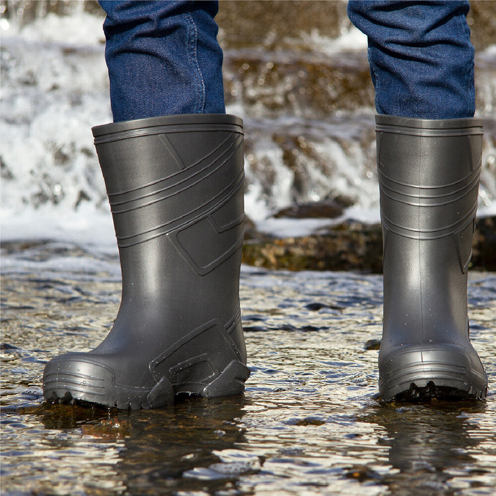 Сапоги EVA мужские размер 43-44 темно-серые Викинг (СП-400)