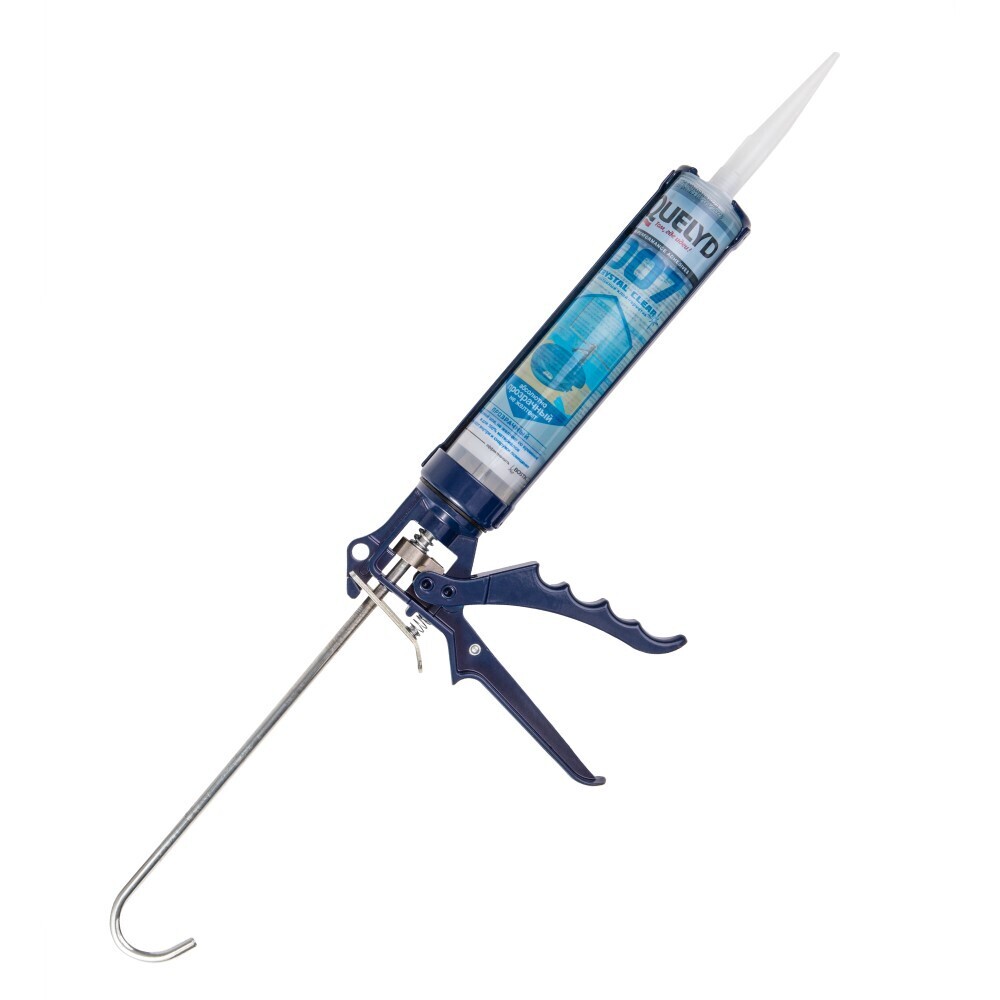 Клей-герметик гибридный Quelyd 007 Crystal Clear прозрачный 300 мл