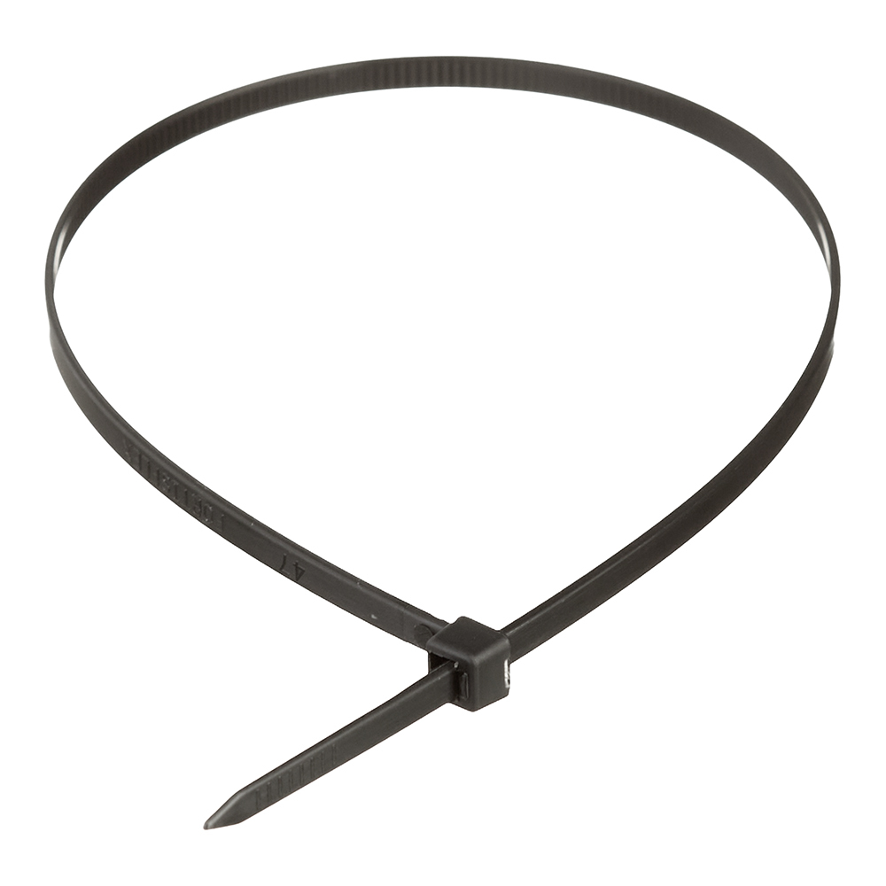 Стяжка кабельная Fortisflex КСС 300х3,6 мм нейлонoвая черная (100 шт.) (49413)