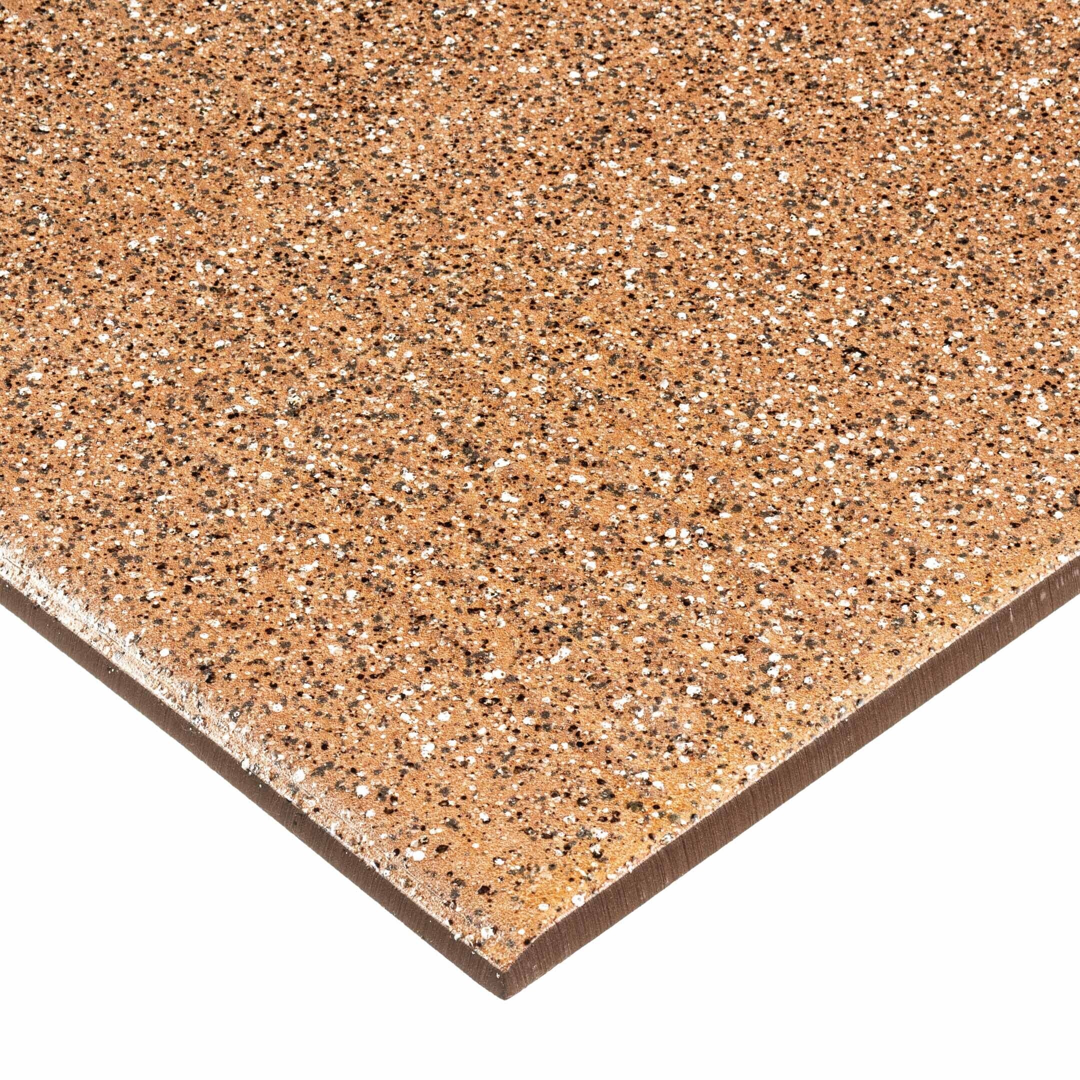 Керамогранит ступень Mito Milton коричневый 298х298х8 мм (13 шт.=1,154 кв.м)