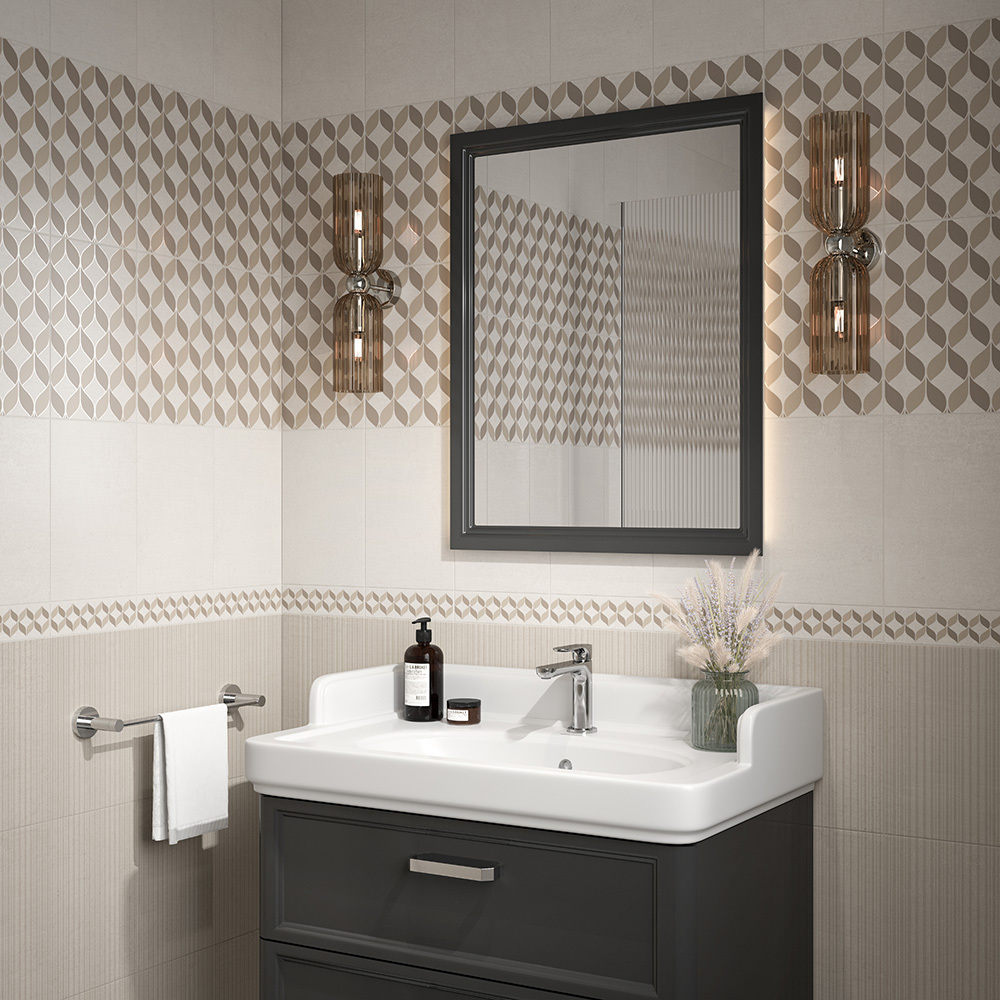 Плитка облицовочная Kerama Marazzi Орсони серая светлая 300x200x6,9 мм (25 шт.=1,5 кв.м)