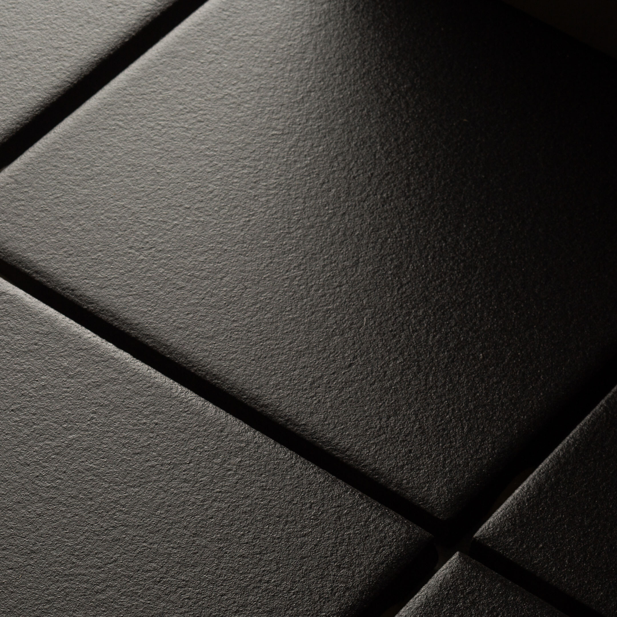 Мозаика Kerama Marazzi Агуста черная из керамогранита 400х300х7 мм квадрат (8 шт.=0,922 кв.м)