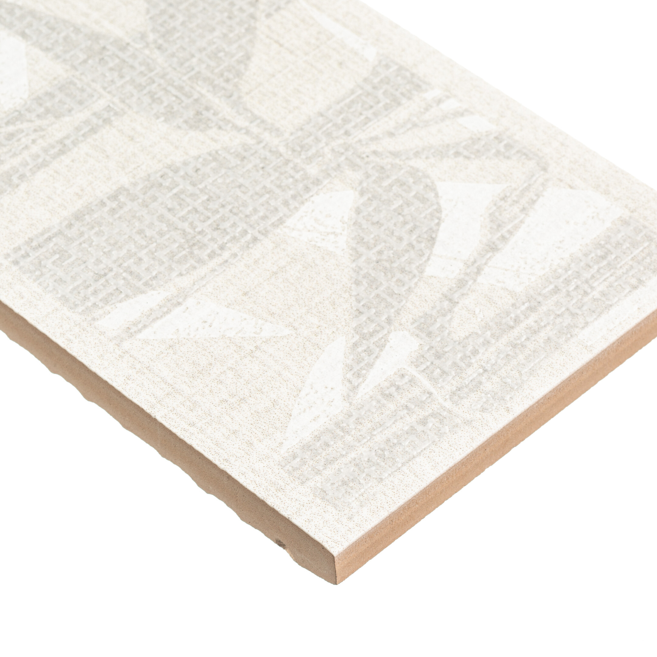 Плитка бордюр Kerama Marazzi Тессуто бамбук серая 250x77x8 мм