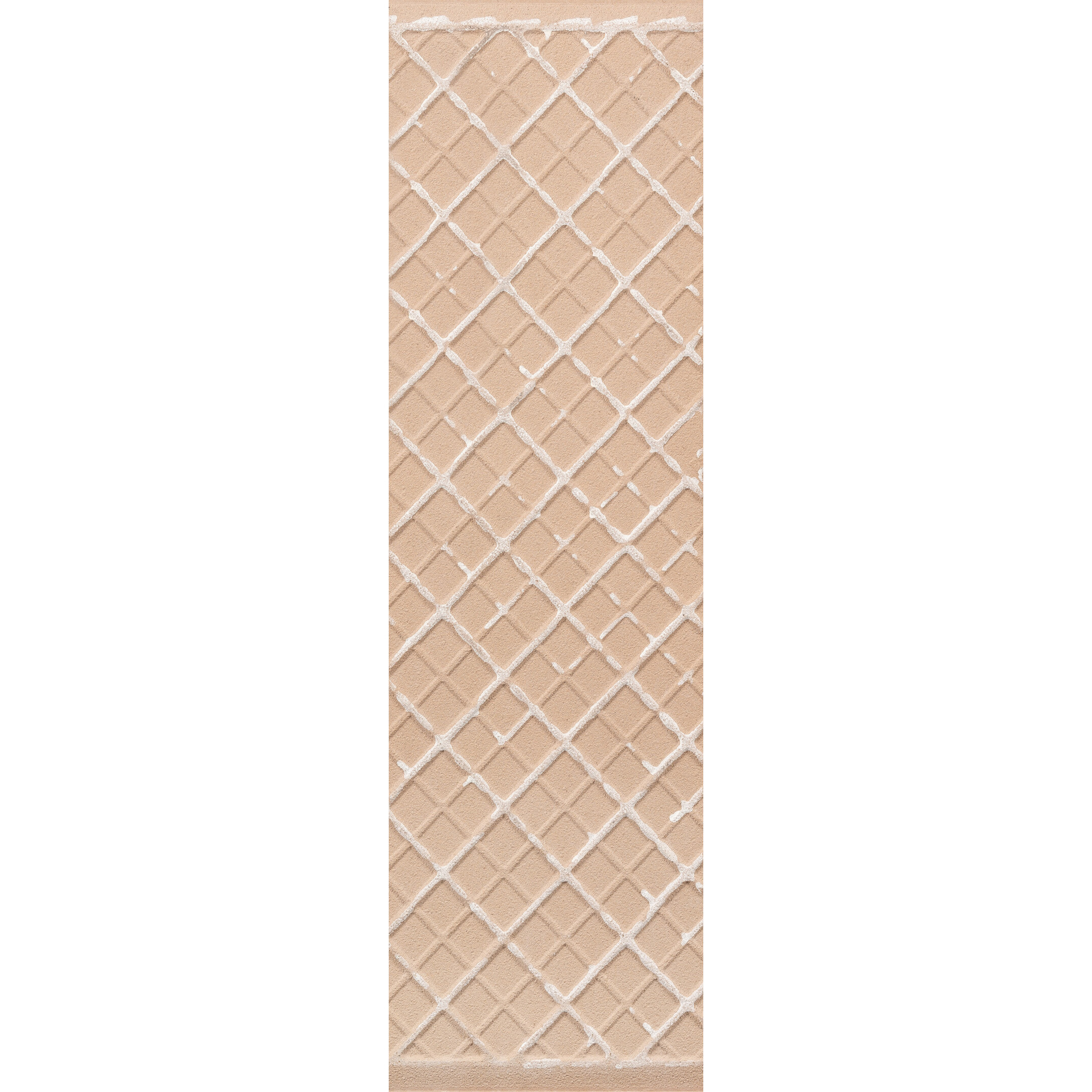 Плитка бордюр Kerama Marazzi Тессуто бамбук серая 250x77x8 мм