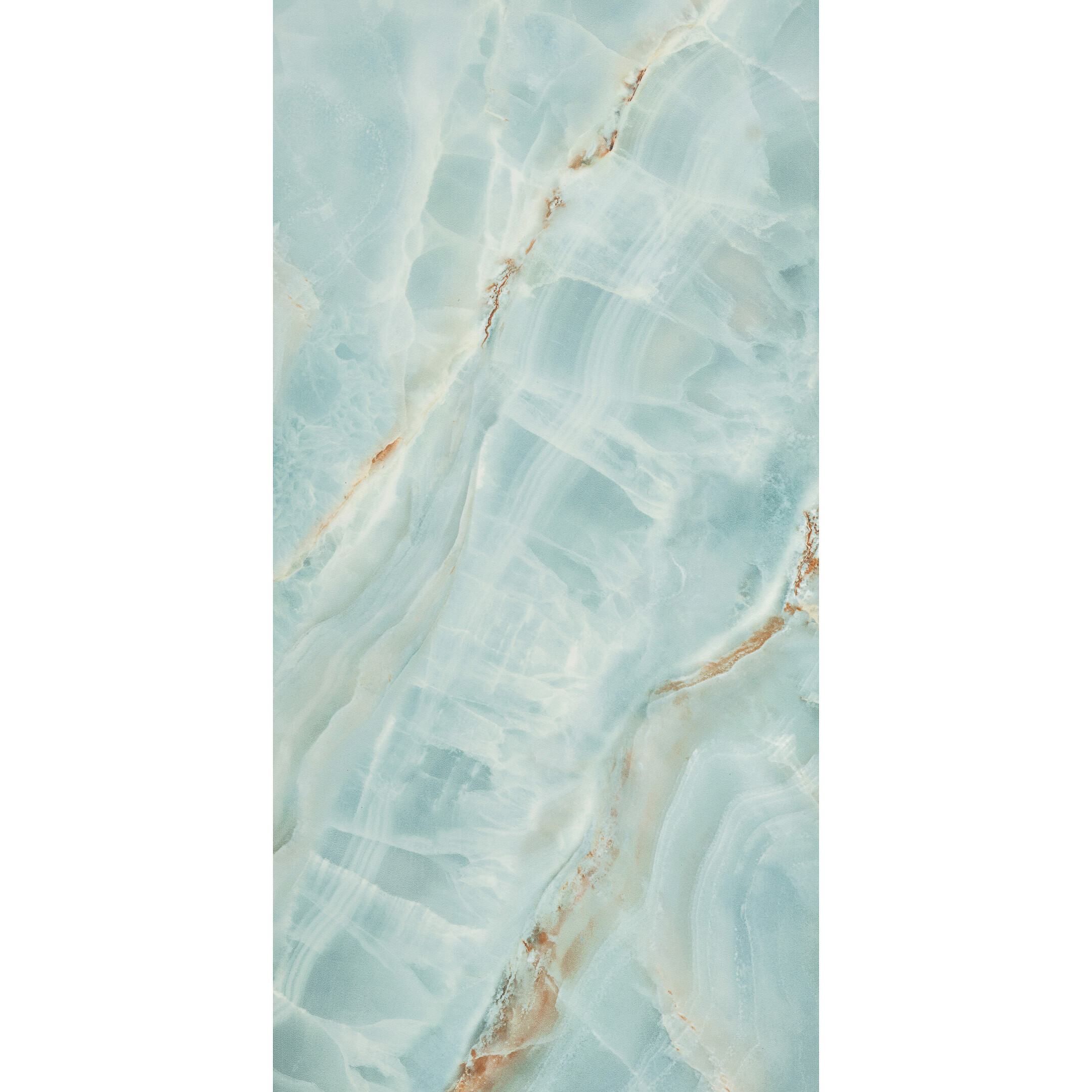 Плитка облицовочная Alma Ceramica Nevada голубая 500x249x7,5 мм (12 шт.=1,494 кв.м)
