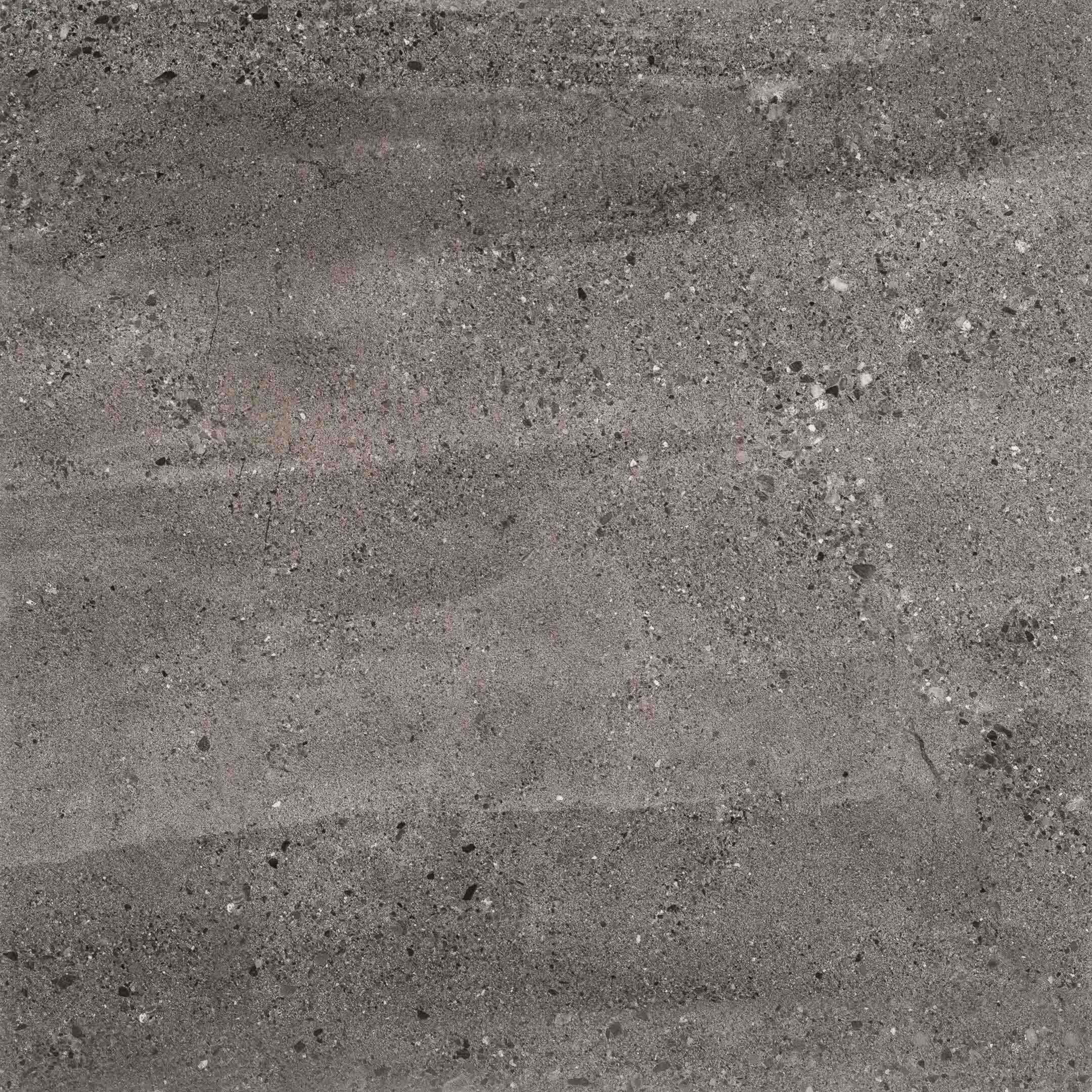 Керамогранит New Trend Romana темно-серый карвинг 600x600x9,5 мм (4 шт.=1,44 кв.м)