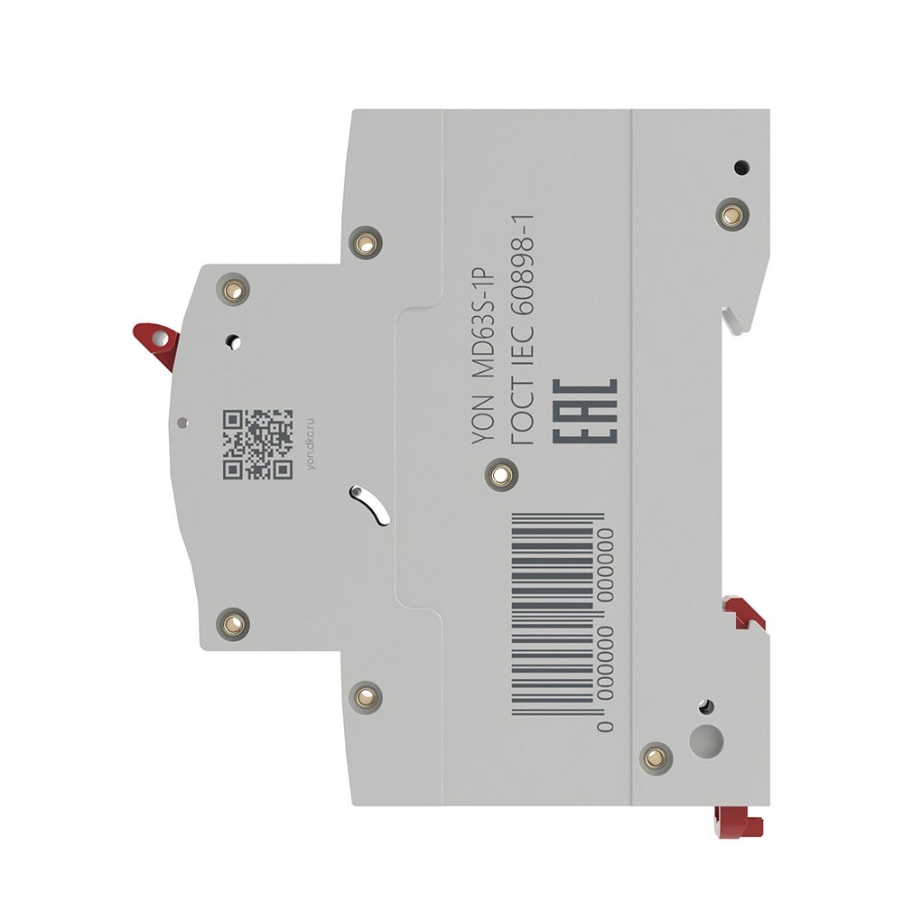 Автоматический выключатель модульный DKC Yon Max MD63S 1P 16А тип C 4,5 кА 230 В (MD63S-1PC16)