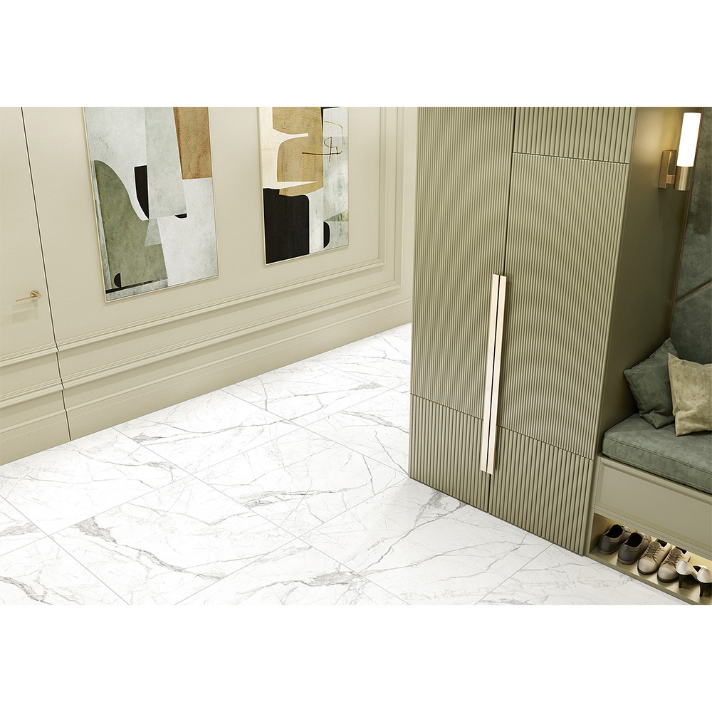 Плитка облицовочная Alma Ceramica Laurent белая мозаика 740x246x9 мм (7 шт.=1,274 кв.м)