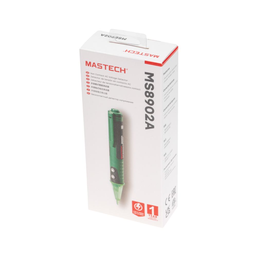 Отвертка индикаторная 150 мм 12-1000 В Mastech MS8902A (13-1202)