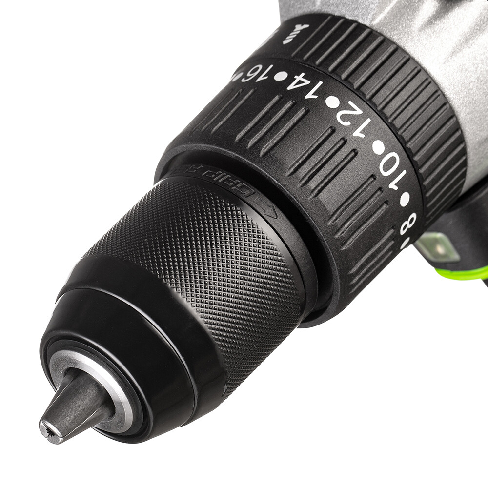 Дрель-шуруповерт ударная аккумуляторная бесщеточная Greenworks GD24DD60 24 В 2 Ач Li-Ion 1 АКБ и ЗУ (3704107UA)