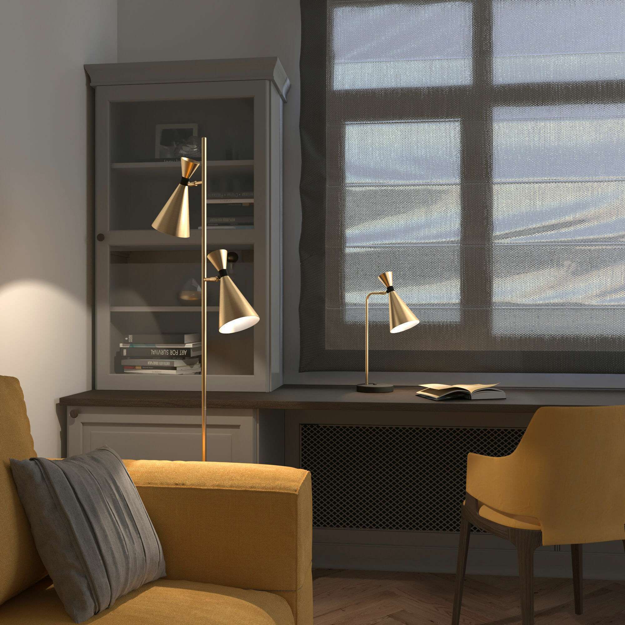 Лампа настольная E14 60 Вт Bogate's Glustin (a058040)