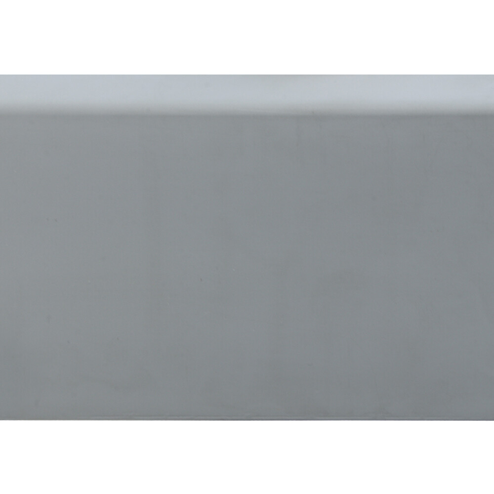 Плинтус экополимер Winart Pro Quadro 80х16х2000 мм титаниум с монтажной планкой (90.80.001.040)