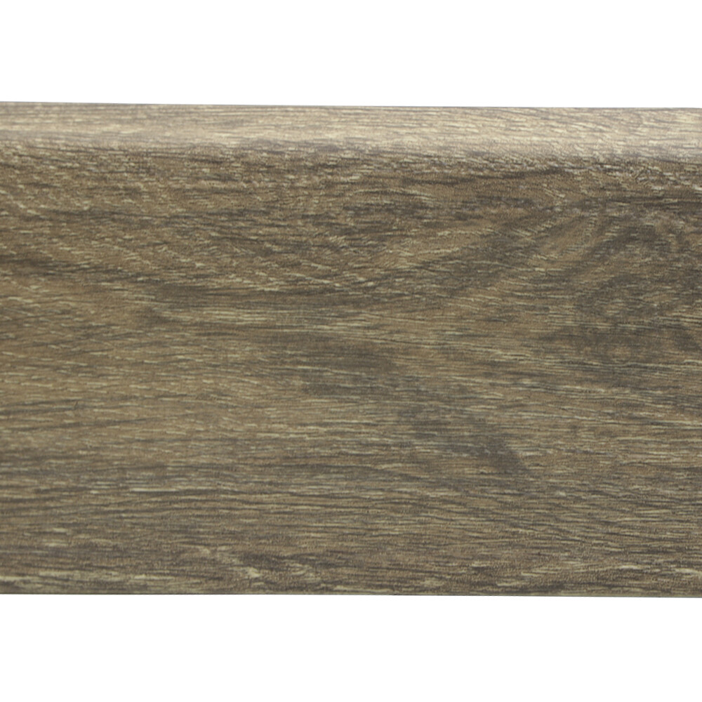 Плинтус экополимер Winart Pro Quadro 80х16х2000 мм дуб орнетте с монтажной планкой (90.80.001.021)