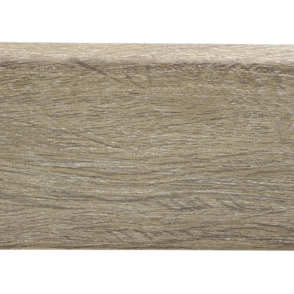 Плинтус экополимер Winart Pro Quadro 80х16х2000 мм дуб викторианский с монтажной планкой (90.80.001.032)