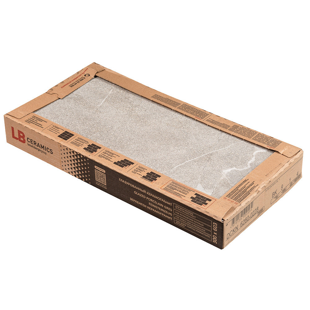Керамогранит LB Ceramics Диккенс бежевый 603х300х8,5 мм (8 шт.=1,44 кв.м)