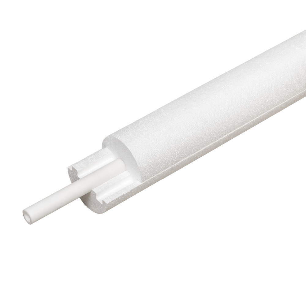 Теплоизоляция для труб Knauf Therm Скорлупа 32х50х1000 мм белая