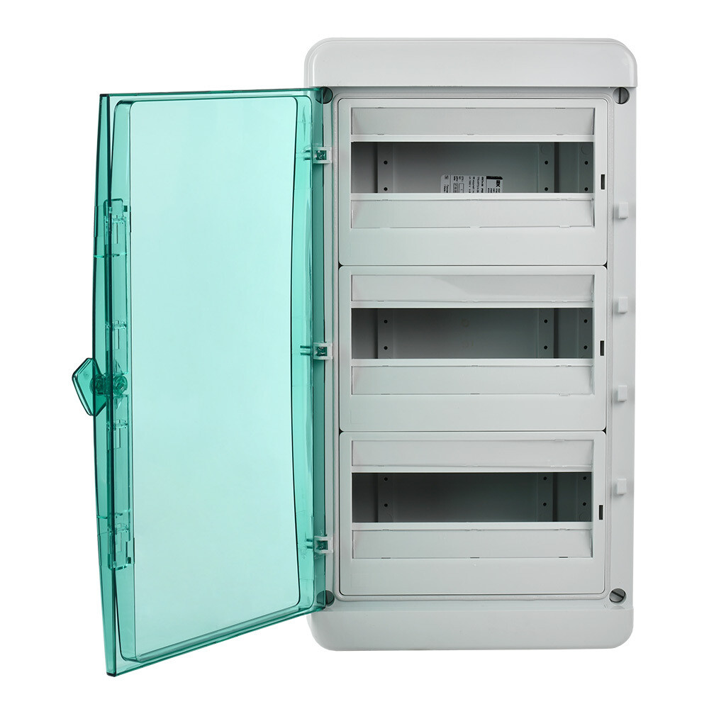 Щит распределительный навесной IEK Tekfor КМПн-36 пластиковый IP65 560х153х300 мм 36 модулей прозрачная дверь
