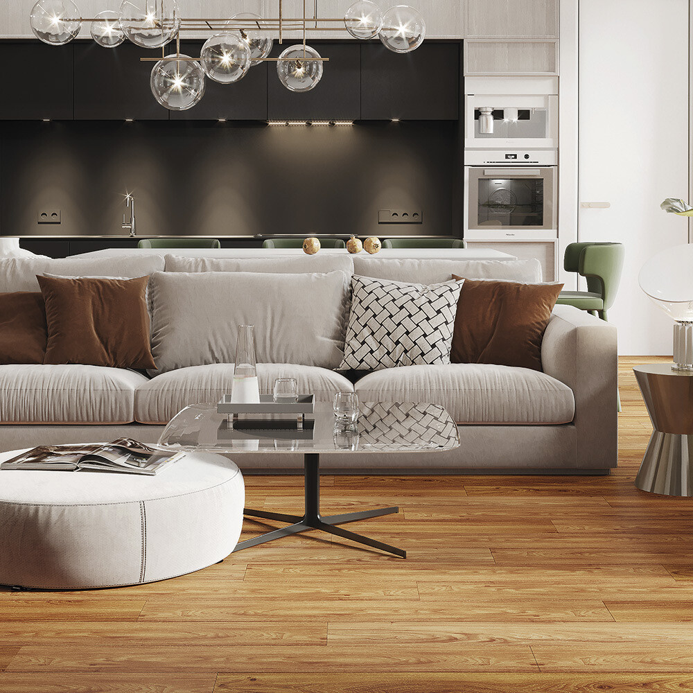 Плитка кварцвиниловая Corsa Deco Prado S500 замковая 2,16 кв.м 3,5 мм с микрофаской